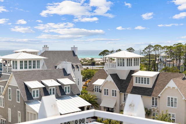 28 Rainer Ln, Inlet Beach, FL 32461 - exterior space featuring a water view