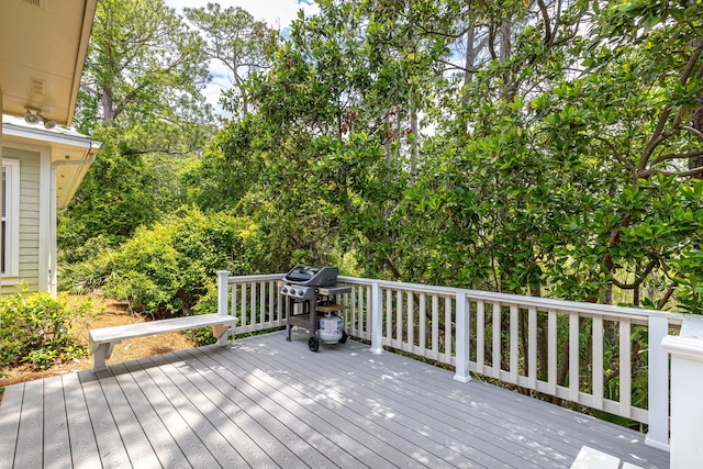 2021 Pine Island Cir, Miramar Beach, FL 32550 - deck featuring grilling area