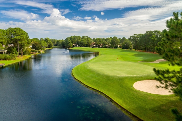 2021 Pine Island Cir, Miramar Beach, FL 32550 - view of property's community featuring view of golf course and a water view