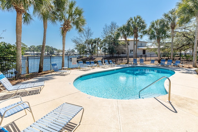 2021 Pine Island Cir, Miramar Beach, FL 32550 - pool with fence and a patio area