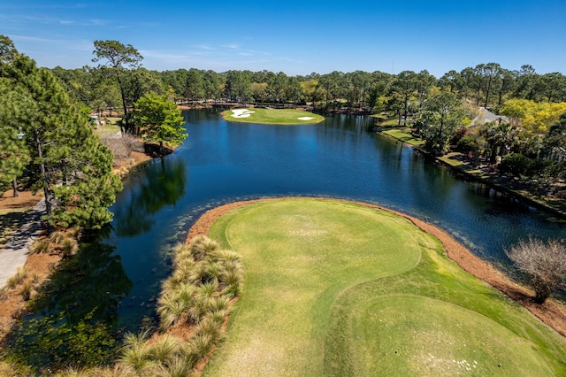 2021 Pine Island Cir, Miramar Beach, FL 32550 - aerial view featuring a water view and view of golf course