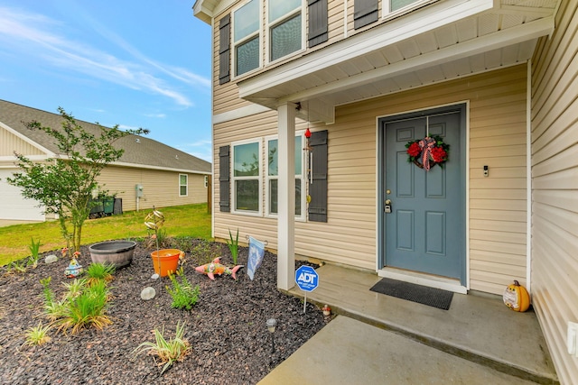view of property entrance