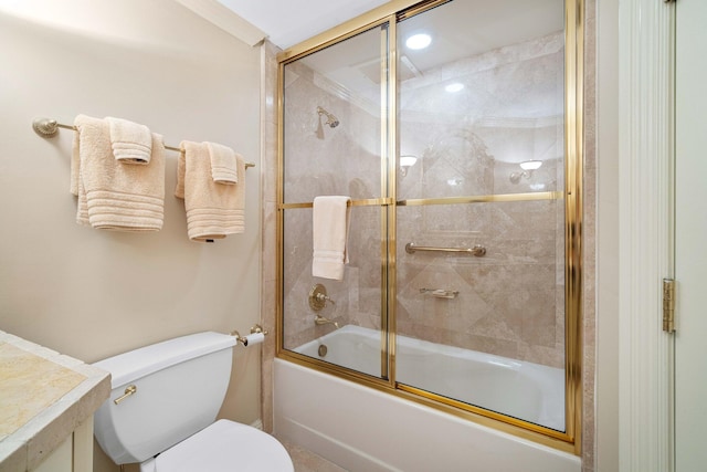 240 Gulf Shore Dr Unit 433, Destin, FL 32541 - full bathroom featuring combined bath / shower with glass door, toilet, and vanity