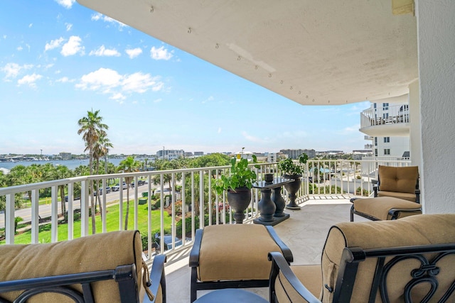 240 Gulf Shore Dr Unit 433, Destin, FL 32541 - balcony featuring a water view and a view of city
