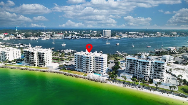 240 Gulf Shore Dr Unit 433, Destin, FL 32541 - view of urban area with a nearby body of water and apartment complex / building