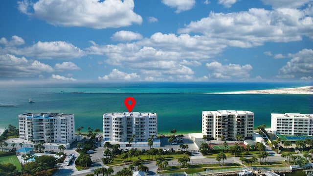 240 Gulf Shore Dr Unit 433, Destin, FL 32541 - bird's eye view of a nearby body of water