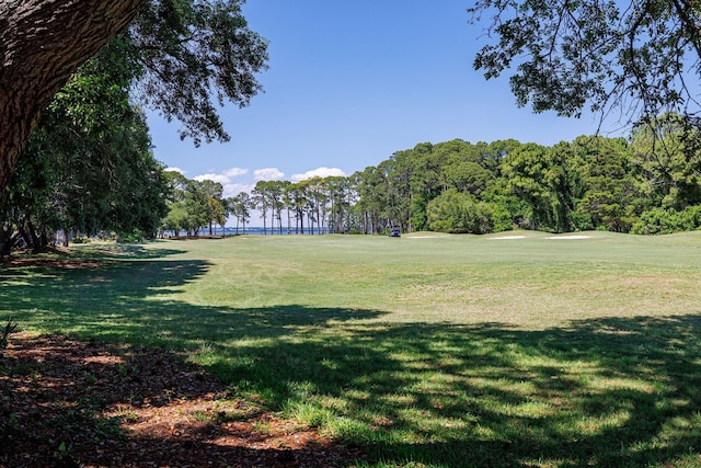 674 Emerald Bay Dr, Destin, FL 32541 - surrounding community with a yard, view of golf course, and view of scattered trees