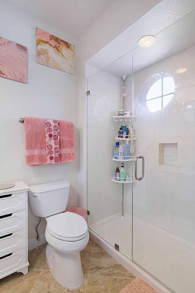 674 Emerald Bay Dr, Destin, FL 32541 - bathroom with a shower stall, toilet, and vanity