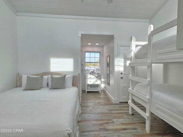 9614 Beach Blvd Unit D, Panama City Beach, FL 32408 - bedroom featuring light wood-style floors