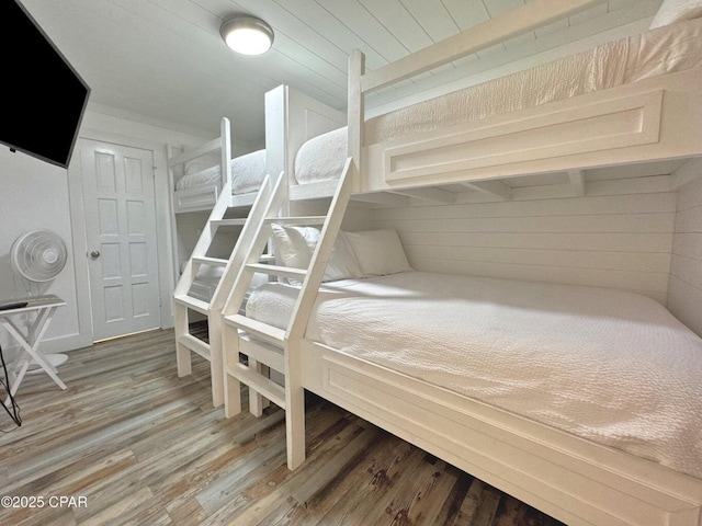 9614 Beach Blvd Unit D, Panama City Beach, FL 32408 - bedroom featuring light wood-style flooring