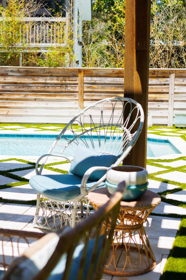 50 Camellia St, Santa Rosa Beach, FL 32459 - swimming pool featuring fence