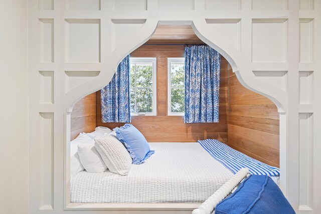 50 Camellia St, Santa Rosa Beach, FL 32459 - bedroom with wood walls