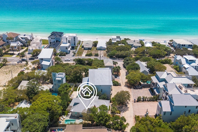 50 Camellia St, Santa Rosa Beach, FL 32459 - aerial view of residential area featuring unending shoreline