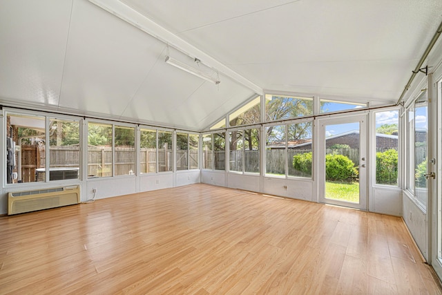 1501 Royal Palm Dr, Niceville, FL 32578 - unfurnished sunroom with wood finished floors and a wooden deck