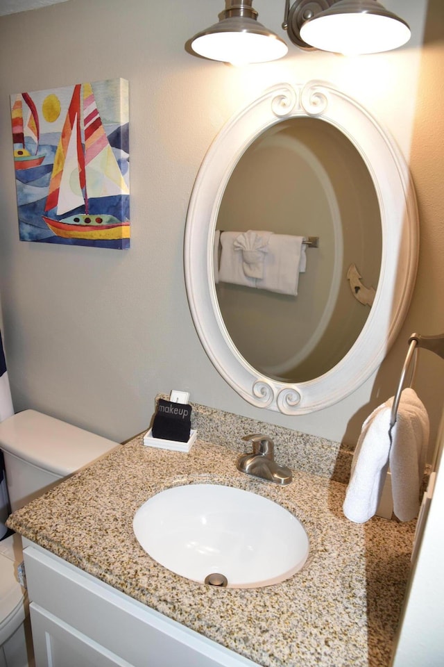 900 Gulf Shore Dr Unit 3042, Destin, FL 32541 - bathroom with vanity and toilet