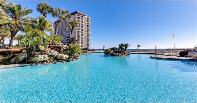 11757 Front Beach Rd Unit W600, Panama City Beach, FL 32407 - pool with a water view
