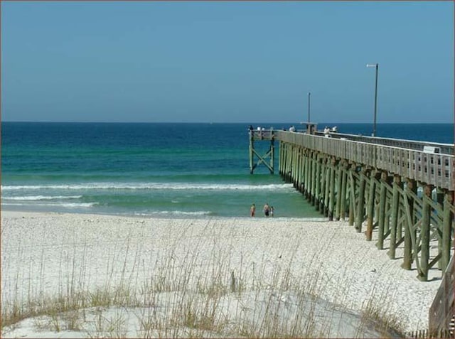 11757 Front Beach Rd Unit W600, Panama City Beach, FL 32407 - view of water feature featuring a pier