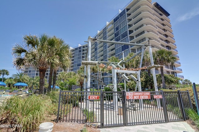 11757 Front Beach Rd Unit W600, Panama City Beach, FL 32407 - view of gate with fence