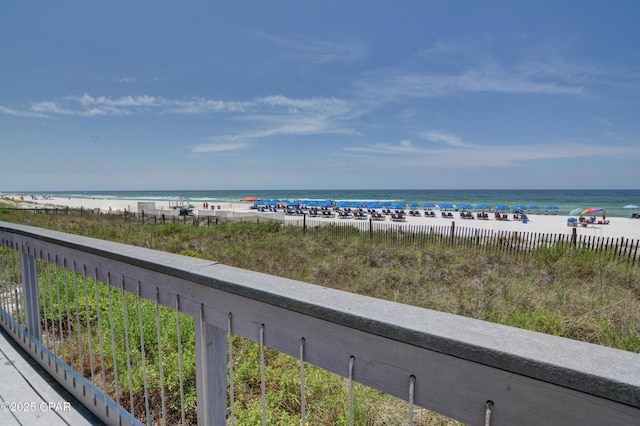 11757 Front Beach Rd Unit W600, Panama City Beach, FL 32407 - property view of water featuring a view of the beach