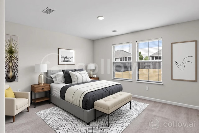 685 Whispering Creek Ave, Freeport, FL 32439 - carpeted bedroom with baseboards