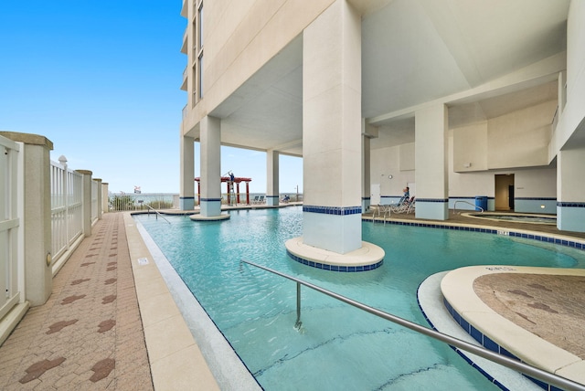 view of pool