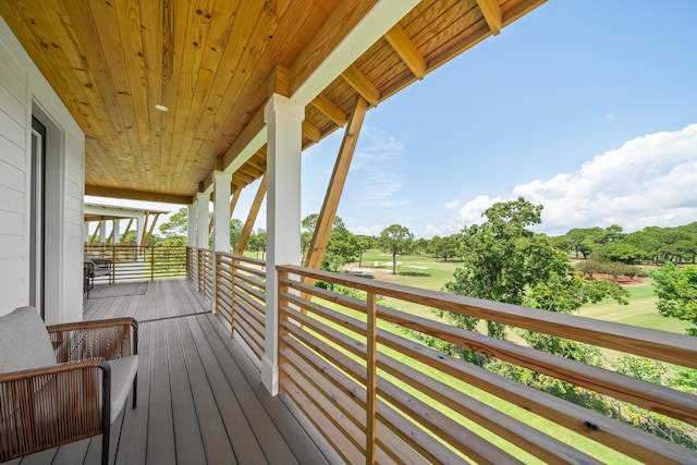 2456 Belmar Ct, Panama City Beach, FL 32408 - balcony with golf course view