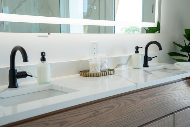 2456 Belmar Ct, Panama City Beach, FL 32408 - interior details featuring a sink and double vanity