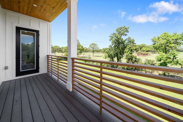 2456 Belmar Ct, Panama City Beach, FL 32408 - view of wooden deck