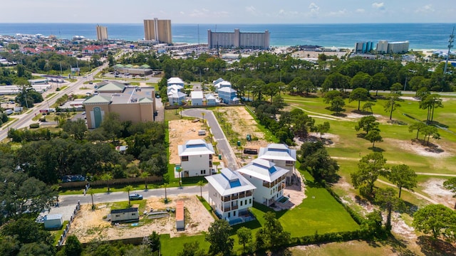 2456 Belmar Ct, Panama City Beach, FL 32408 - bird's eye view with view of golf course and a water view