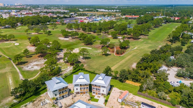 2456 Belmar Ct, Panama City Beach, FL 32408 - birds eye view of property with view of golf course