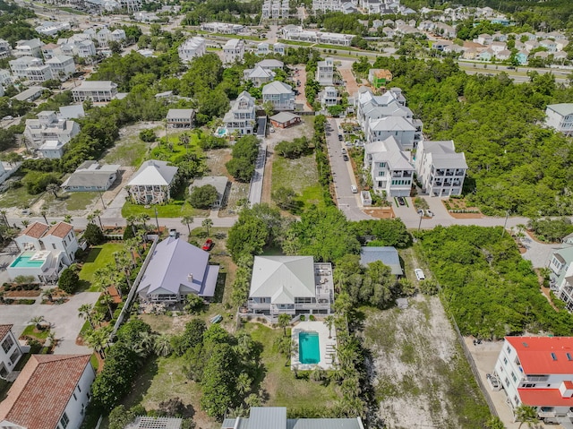 169 Pompano St, Inlet Beach, FL 32461 - aerial view of residential area with a pool area