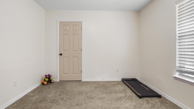199 W Italian Ave, Defuniak Springs, FL 32433 - workout area with carpet flooring and baseboards