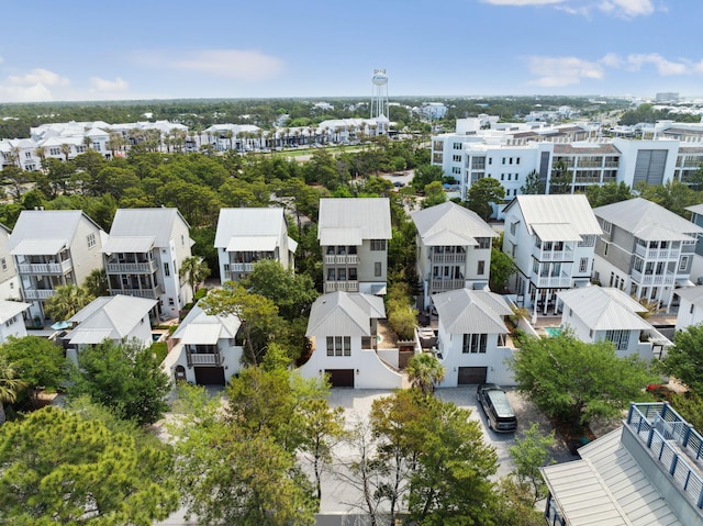 birds eye view of property featuring a residential view