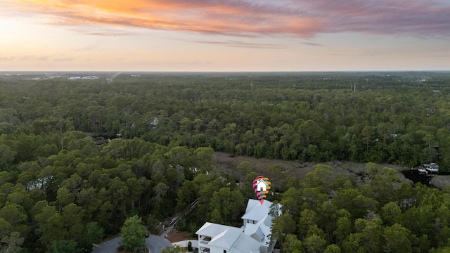 380 N Wall St, Inlet Beach, FL 32461 - aerial view at dusk of a forest view