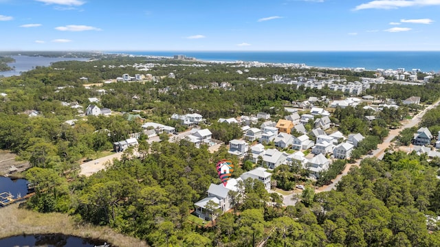 380 N Wall St, Inlet Beach, FL 32461 - view of property location featuring a nearby body of water, a tree filled landscape, and nearby suburban area