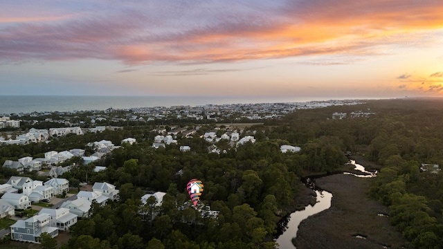 380 N Wall St, Inlet Beach, FL 32461 - aerial view of property's location with a large body of water