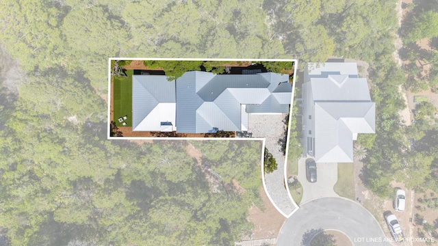 380 N Wall St, Inlet Beach, FL 32461 - view of property location featuring property parcel outlined