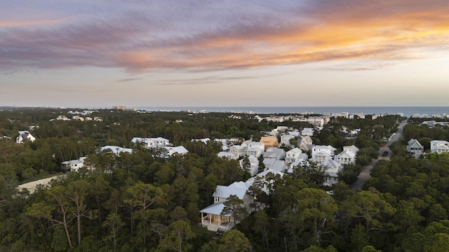 380 N Wall St, Inlet Beach, FL 32461 - aerial view of property and surrounding area featuring a forest