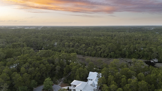 380 N Wall St, Inlet Beach, FL 32461 - aerial view at dusk of a forest view