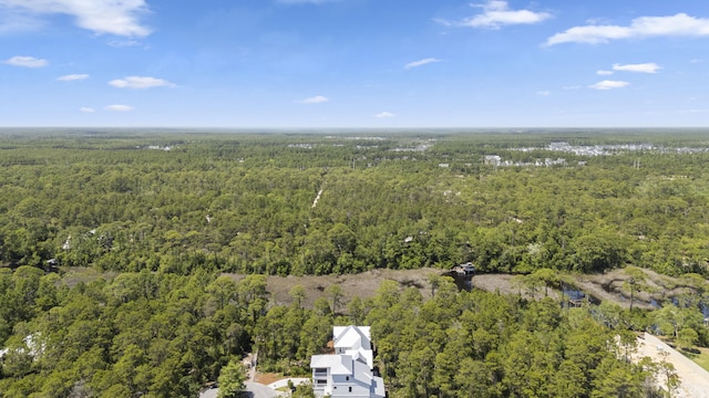 380 N Wall St, Inlet Beach, FL 32461 - drone / aerial view of a heavily wooded area