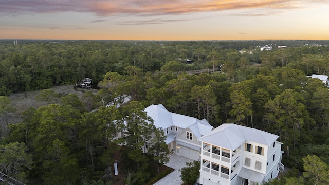 380 N Wall St, Inlet Beach, FL 32461 - view of subject property with a forest