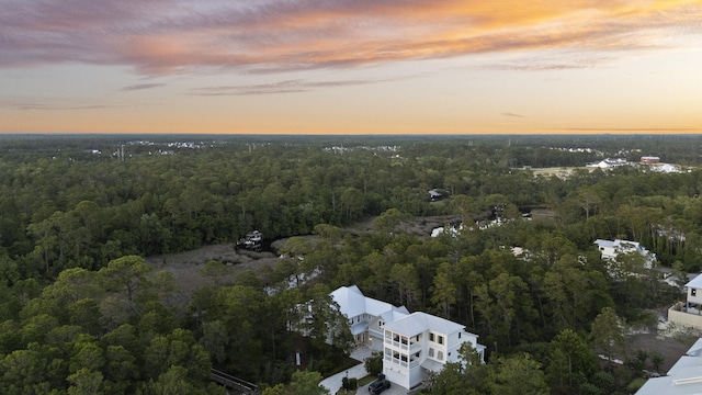380 N Wall St, Inlet Beach, FL 32461 - aerial view at dusk of a view of trees