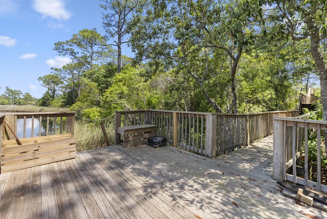 380 N Wall St, Inlet Beach, FL 32461 - view of deck