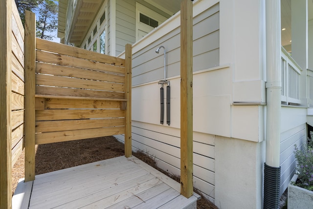 380 N Wall St, Inlet Beach, FL 32461 - view of wooden terrace