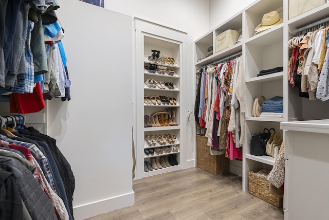 380 N Wall St, Inlet Beach, FL 32461 - spacious closet featuring wood finished floors