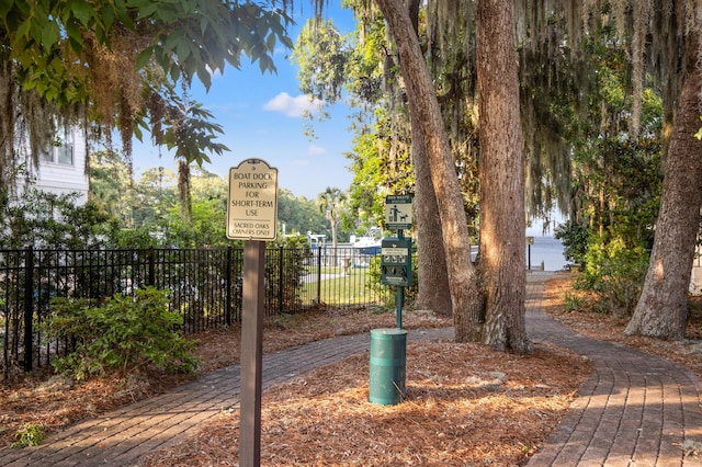 114 Rearden Way, Santa Rosa Beach, FL 32459 - gate with fence