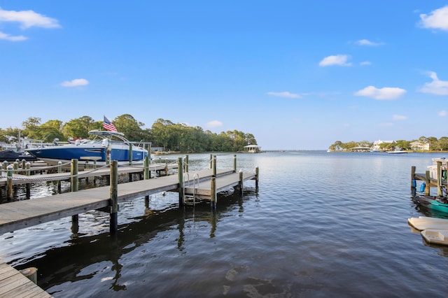 114 Rearden Way, Santa Rosa Beach, FL 32459 - dock area with a water view and boat lift