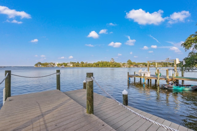 114 Rearden Way, Santa Rosa Beach, FL 32459 - dock featuring a water view