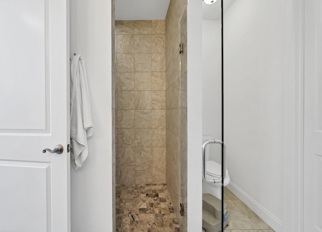 175 Christian Dr, Santa Rosa Beach, FL 32459 - full bath with baseboards, a shower stall, and toilet