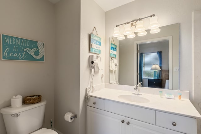 16819 Front Beach Rd Unit 1114, Panama City Beach, FL 32413 - bathroom with toilet and vanity